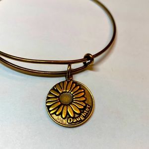 3/$15 Alex and Ani Daughter rafaelian gold tone bracelet
